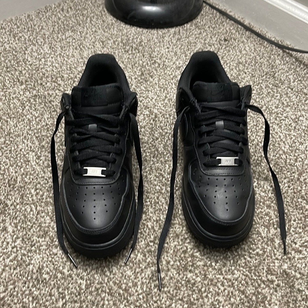 Black Air Force Ones